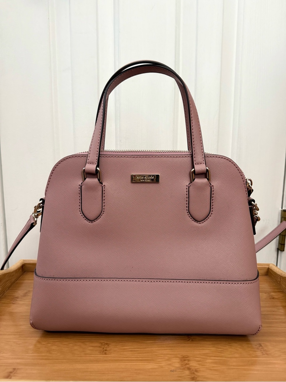 Kate Spade Blush Pink Dome Satchel